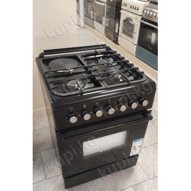 Комбинированная плита DE LUXE 606031.00ГЭ 001 кр черная