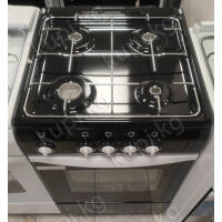 Газовая плита DE LUXE 5040.38г чёрная